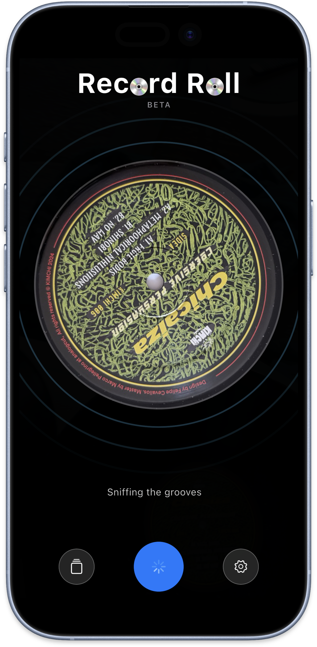 Record Roll — recognizing a record